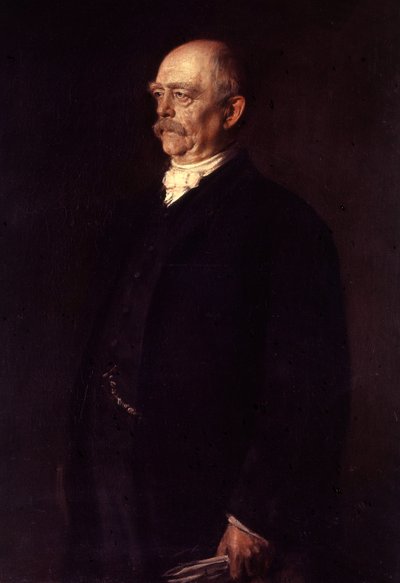 Otto von Bismarck, 1884 by Franz Seraph von Lenbach